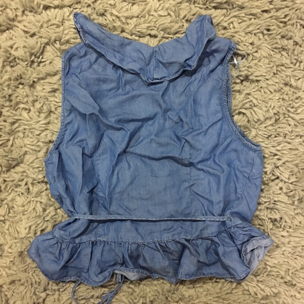 Zara Ruffle Wrap Blouse - Picture 2 of 4
